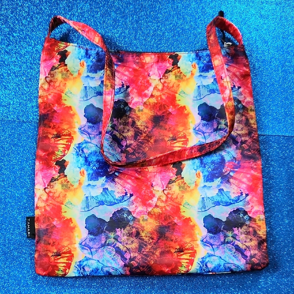 Tahari Vibrant Multicolor Tote